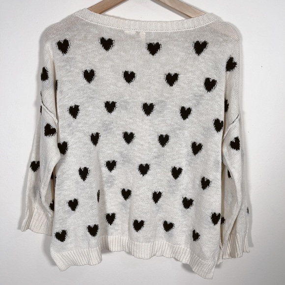 ANTHROPOLOGIE | MOTH HEART INTARSIA ALPACA BLEND SWEATER CARDIGAN - Picture 13 of 14